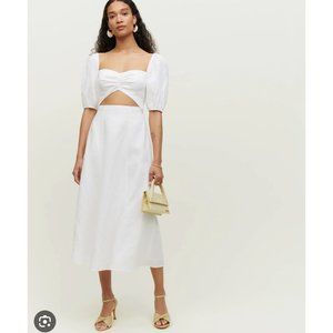 REFORMATION Pompano linen dress